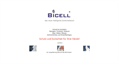 Desktop Screenshot of bicell.de